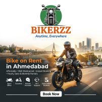 Bike on Rent in Ahmedabad: Ride Free This Weekend!
